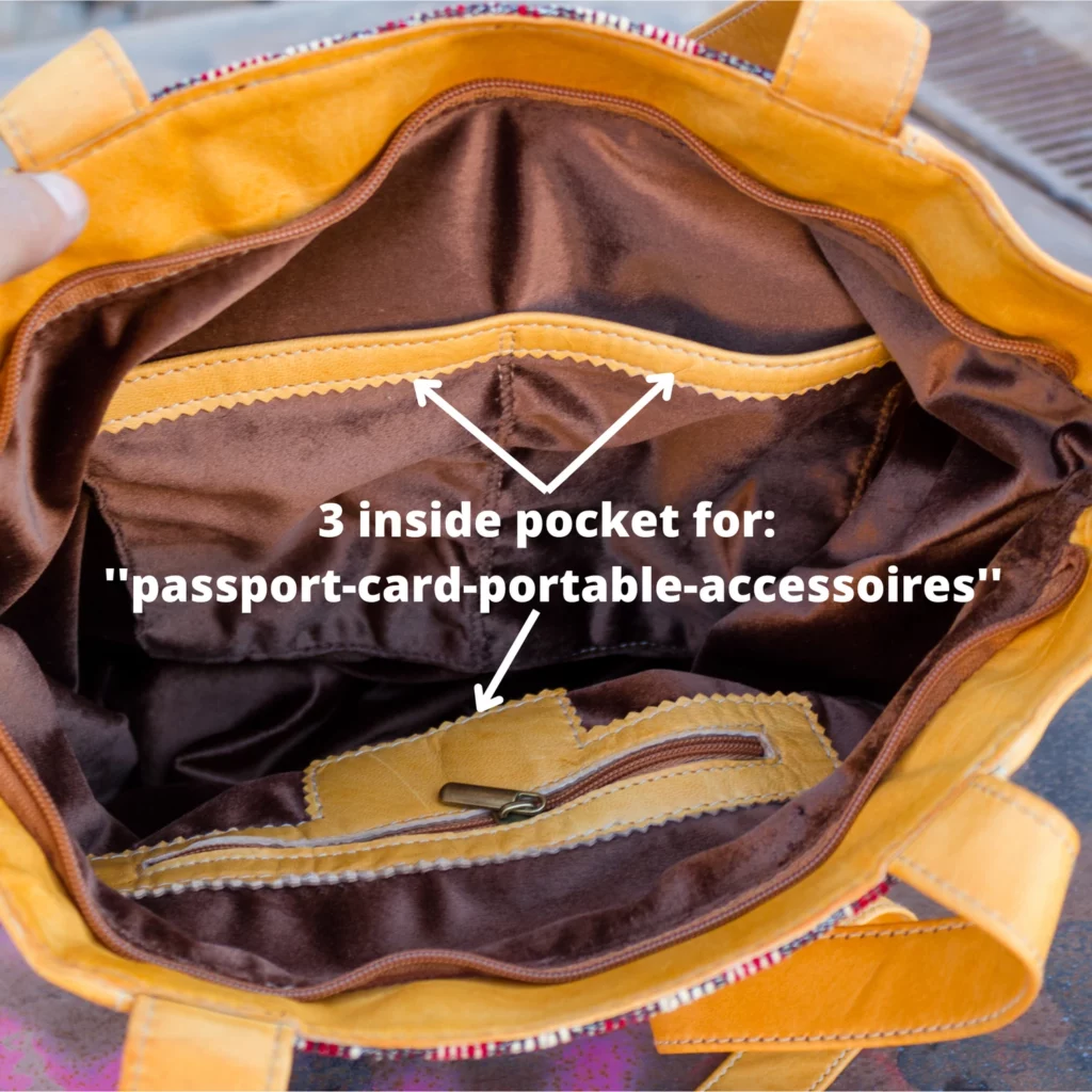 inside pocket for passport card portable accessoires Copy