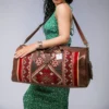 HandaaDark Brown Kilim bags 2