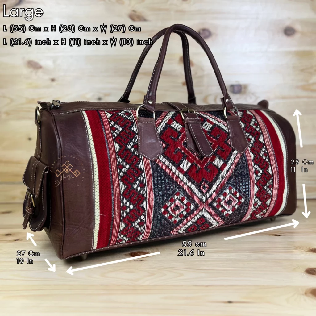 Handaamoroccan kilim bags 1