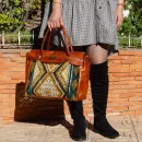 Brown Leather Handbag For Women