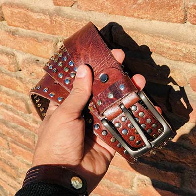 Moroccan original Leather belt for men