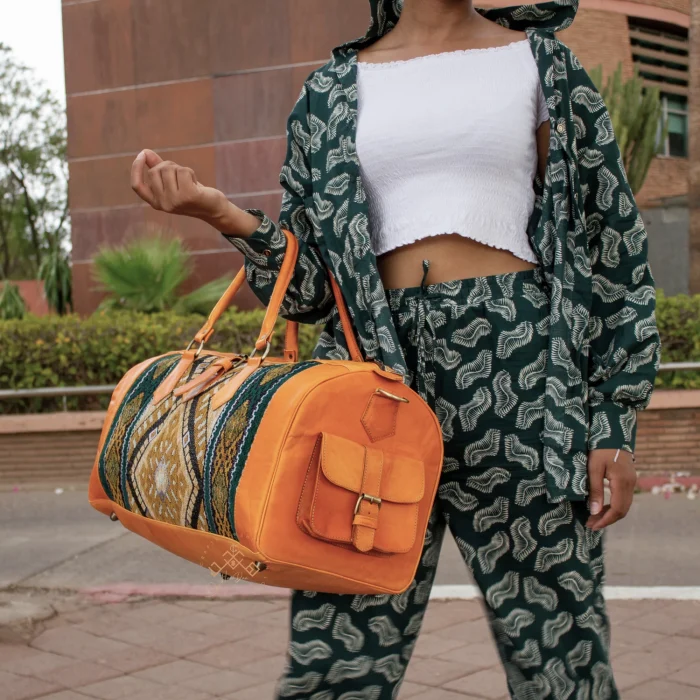 Kilim Travel Bag for Stylish Journeys - Image 6