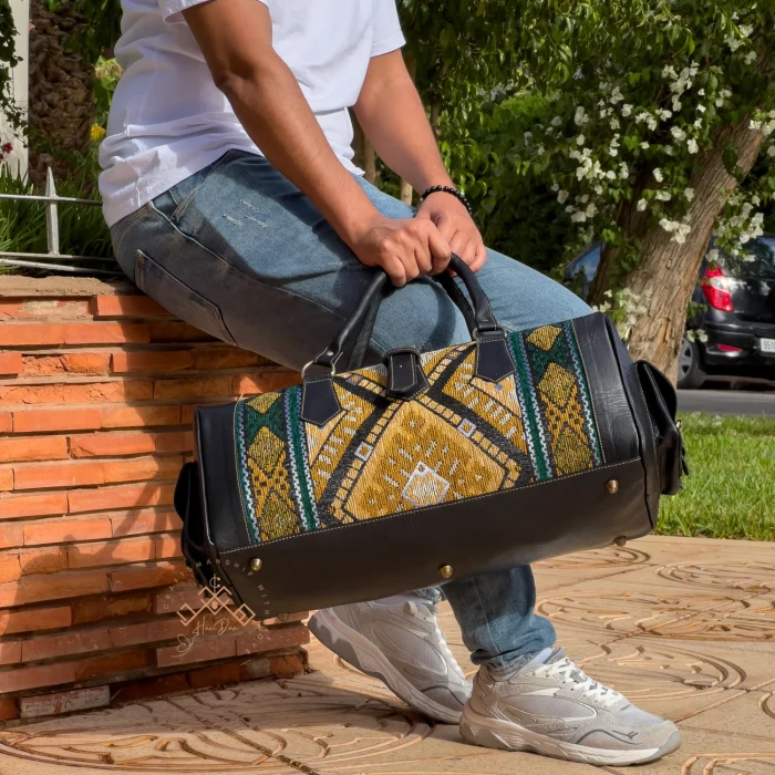 Kilim Travel Bag for Stylish Journeys - Image 5