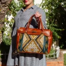 Brown Leather Handbag For Women