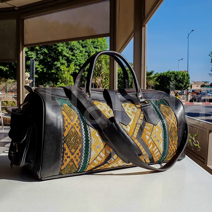 Kilim Travel Bag for Stylish Journeys - Image 7