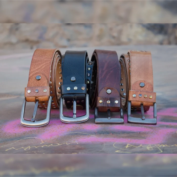 Moroccan original Leather belt for men - Image 7