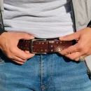 Moroccan original Leather belt for men