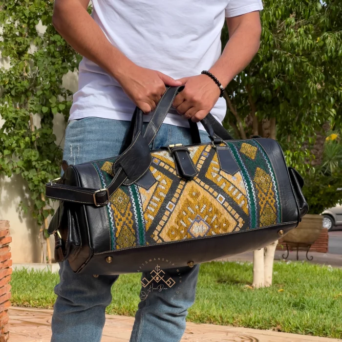 Kilim Travel Bag for Stylish Journeys - Image 8
