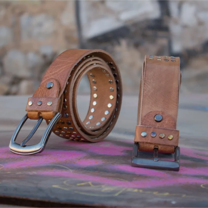 Moroccan original Leather belt for men - Image 9