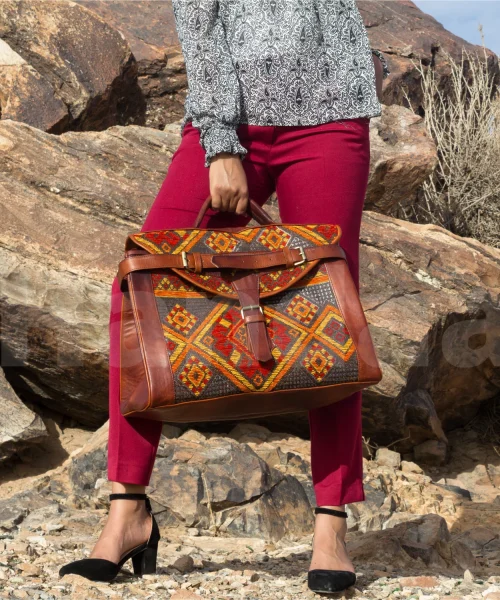 Elegant Leather Travel Bags
