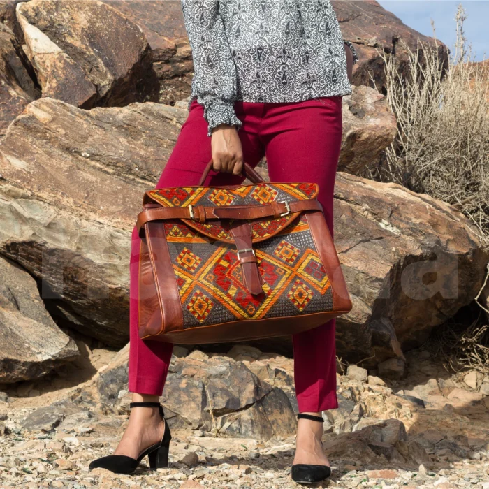 Elegant Leather Travel Bags
