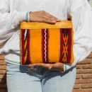 Handmade Berber carpet leather Purse