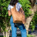 Moroccan Leather Hobo Shoulder Bag