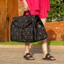 Kilim Leather Duffel bags - Vintage Style Travel Bag
