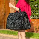 Kilim Leather Duffel bags - Vintage Style Travel Bag