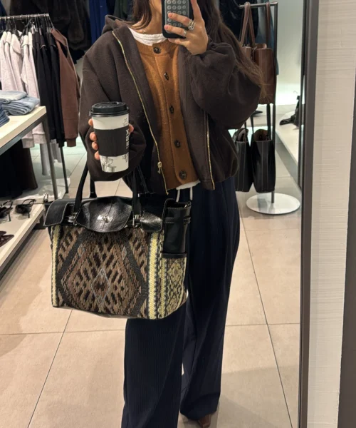 Black Genuine Leather Bag